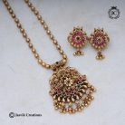 502 Matte Finsh Simple Ball Chain with Pendent --JCCH502 350 (3)