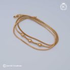 505 Microplated Reular Ware 3 Ball Muagppu Thin Chain - JCCH505 - 399 (3)