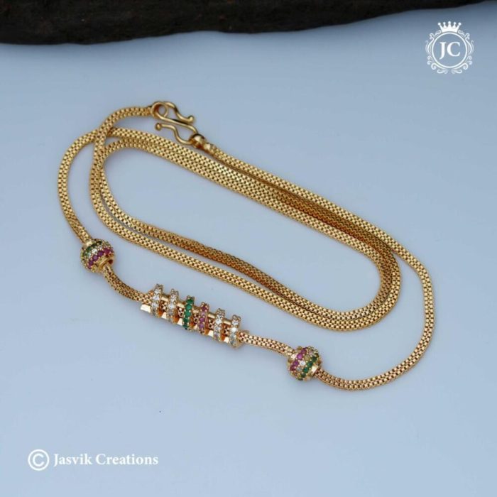 508 Spial Mugappu chain - JCCH508 - 550 (3)