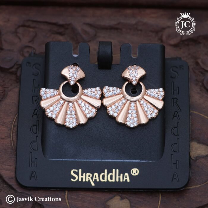 541 Reose Gold PRemium Ear Ring - JCER541 - 199 (2)