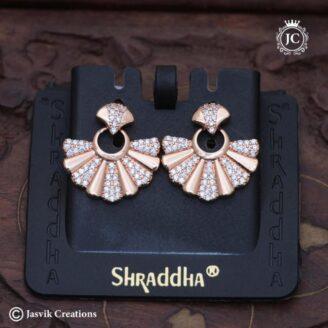 Rose Gold Premium Ear Ring - JCER541