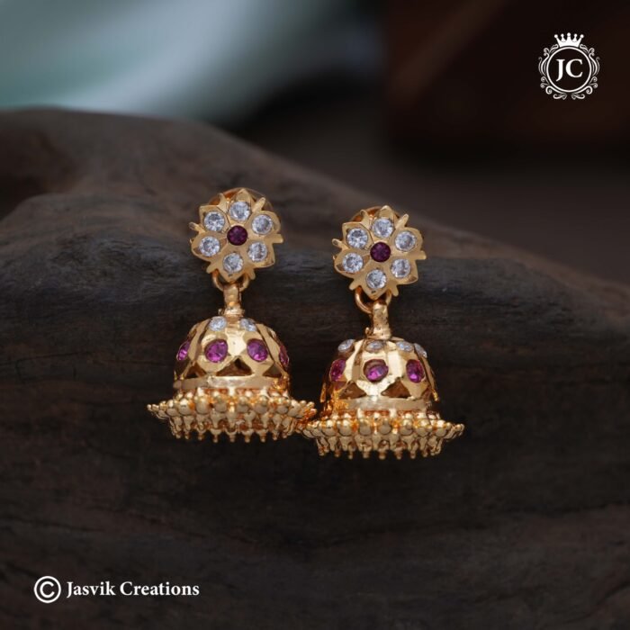 542 Impon Kodai Jhumka - JCER542- 350 (2)