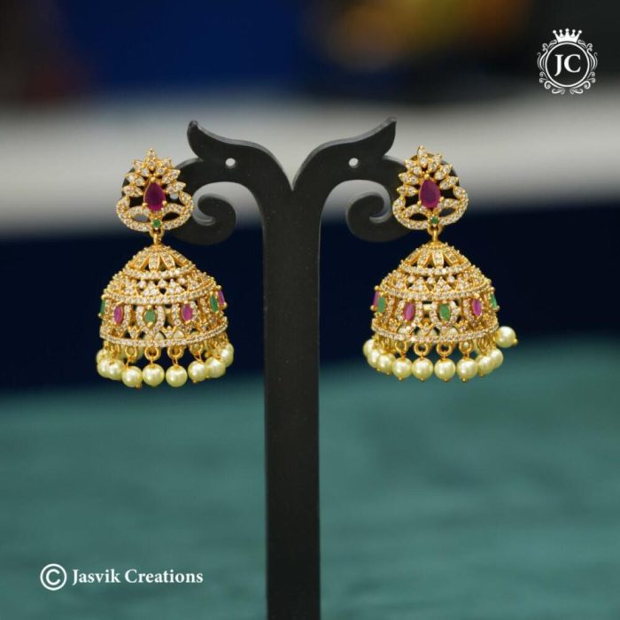 543 Mukti AD Big Jhumka - JCER543- 599