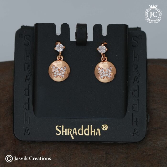 552 Rose Gold Imported Ear Ring - JCER552 - 199 (10)