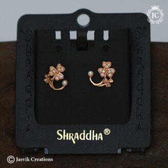 Rose Gold Imported Ear Ring - JCER554