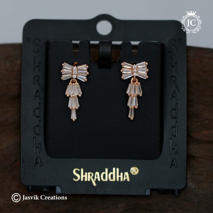 562 Rose Gold Imported Ear Ring -JCER562 - 250 (2)