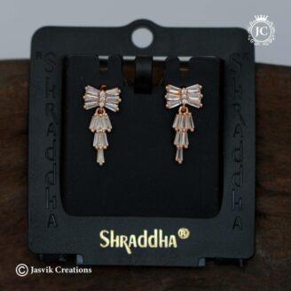 Rose Gold Imported Ear Ring - JCER562