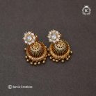 573 Microplated ad Jhumka - JCER573 - 350 (5)