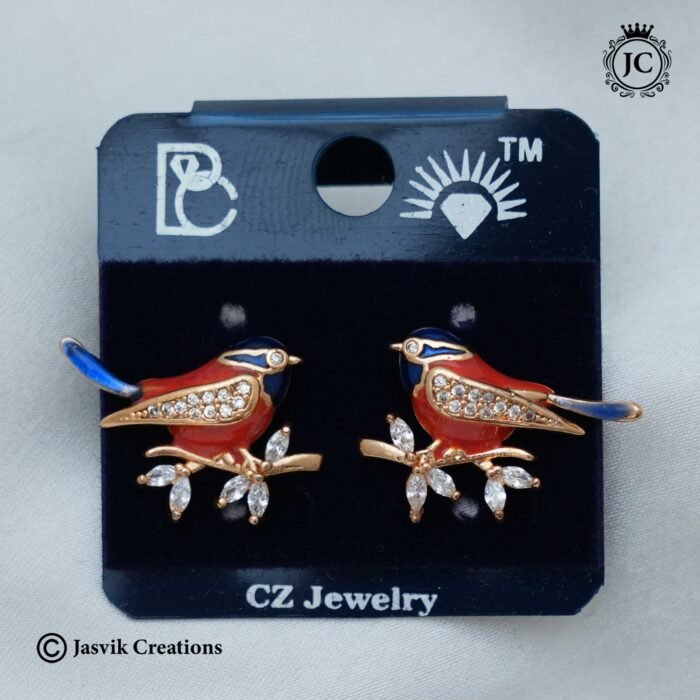 575 Paroot-Rose-Gold-Ear-Ring- JCER575--120-(2)