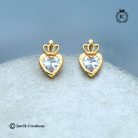 585 Diaond Look Ear Stud - JCER585 - 160 (5)