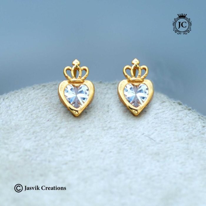 585 Diaond Look Ear Stud - JCER585 - 160 (5) 585 Diaond Look Ear Stud - JCER585 - 160 (5)