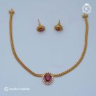 606 Microplated Simple Choker Set - JCNL606 - 350 (4)