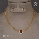 606 Microplated Simple Choker Set - JCNL606 - 350 (5)