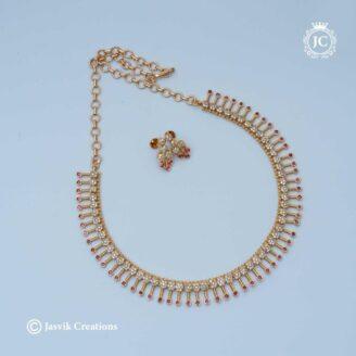 Microplated AD Necklace - JCNL613