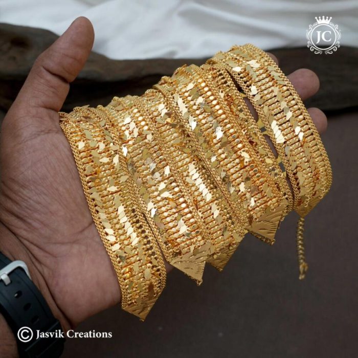 616 Real - Gold-Replica-Kerala- Pattern Chocker-- JCNL616 -650-(6)
