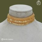 616 Real - Gold-Replica-Kerala- Pattern Chocker-- JCNL616 -650-(7)