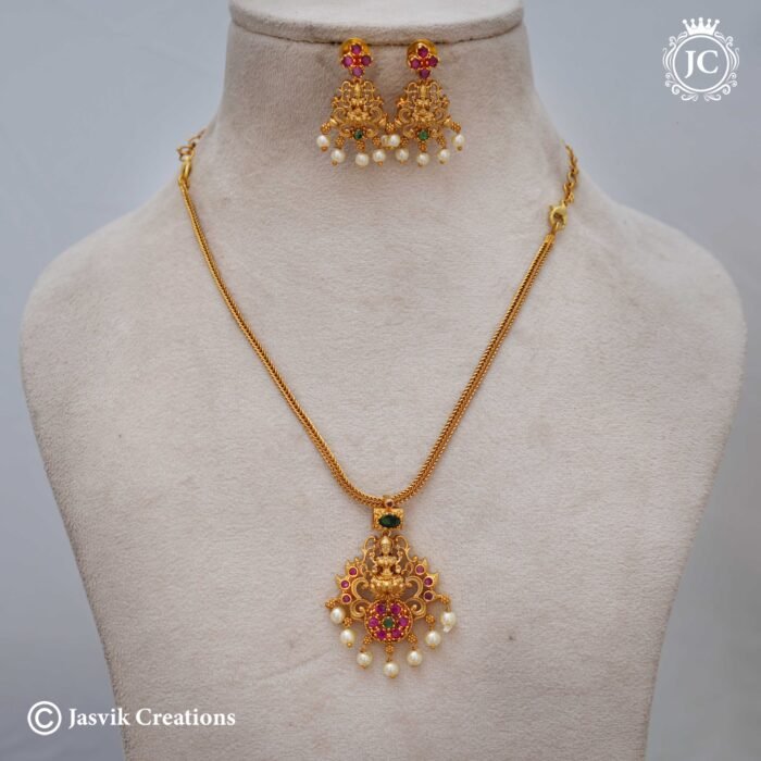 626 Tradirional Simple Lakshmi Attikai - JCNL626- 350 (2)