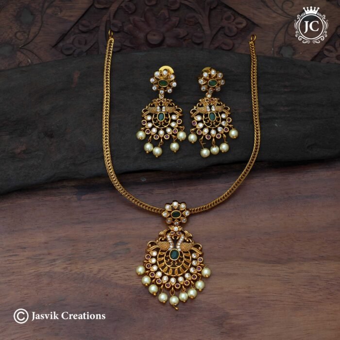 627 Tradirional Simple Peacock Attikai -JCNL627 - 450 (2)