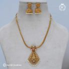 628 Tradirional-Simple-Lakshmi-Attikai--with-Jhumka- JCNL628--399