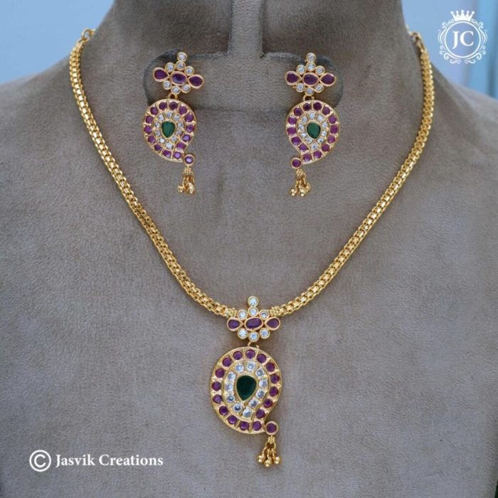 629 Microplated Managa Necklace - JCNL629 - 599 (2)