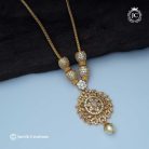 632 Microplated White Stone NEcklace- JCNL632 - 599 (2)