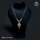 632 Microplated White Stone NEcklace- JCNL632 - 599 (3)