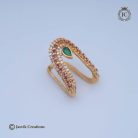 68 Microplated AD Vanki Ring Multi colour - JCFR068-199 (4)