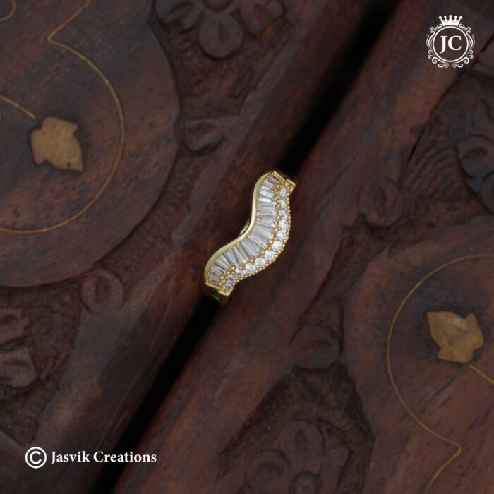 76 Fancy Gold Shade Finger ring- JCFR076 - 110 (2)