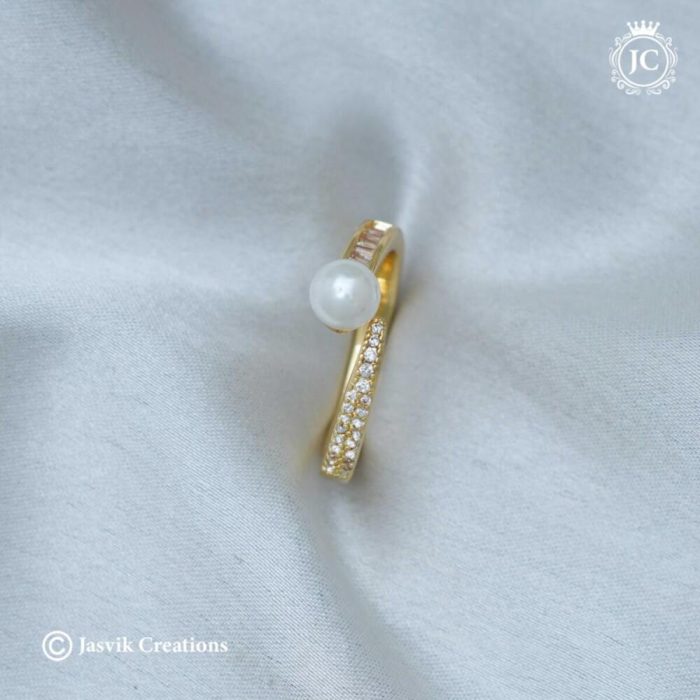 78 Fancy Pearl Finger ring-JCFR078 - 99 (2)