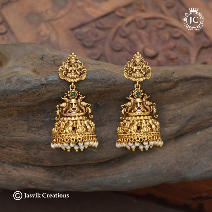Antique Traditional Jhumka 599 (2)