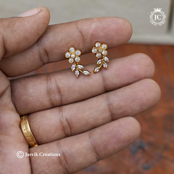 PRemium Antique Simple Flower Ear Cuff - 120 (3)