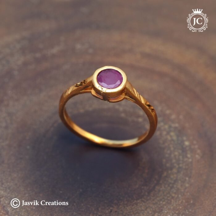 100 Microplated -Stone Ring - 101 (3)