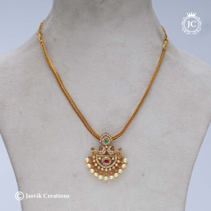 176 Premium-Antique-Atikkai-Necklace-320-with-Back-Chain-2.jpg(4)JCNL176 - 320