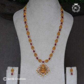 Lakshmi-Haram-( Water-Melon-Red ) - JCHM180
