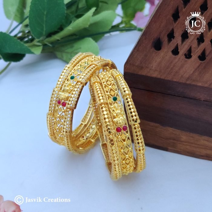 279 Budget Friendly bangle Combo Set - JCBN279 - 399 (5) copy1