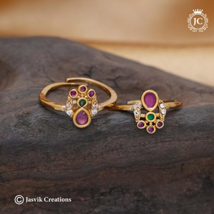 33 AD Matte Finiish Metti ( Toe Ring) - JCTR033- 120 (5)