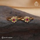 34 AD Matte Finiish Metti ( Toe Ring) - JCTR034 120 (6)