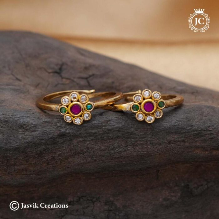 34 AD Matte Finiish Metti ( Toe Ring) - JCTR034 120 (6)