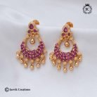 599 Micro-Plated-Chanbali--White-Stud- --220-(5)