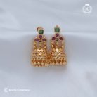 600 Microplated--Gold-look-Jhumka- JCER600-350