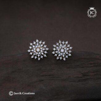 GJ Finish Diamond Look Stud-  JCER618