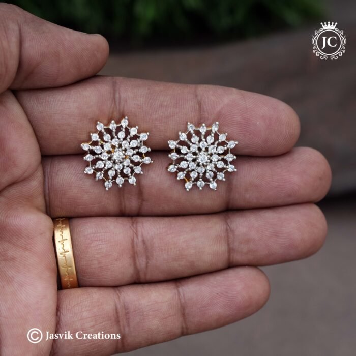 618 GJ FinishDiamond Look Stud- JCER618 -260 (3)