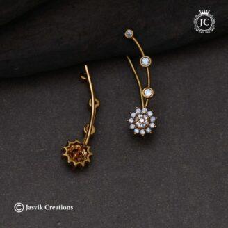Antique Finish Ear Cuff -  JCER620