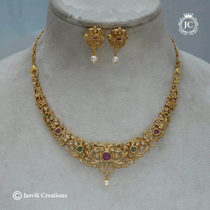 638 Antique-NEcklace-- JCNL638 -450--(3)