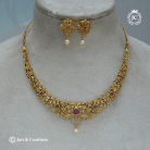 638 Antique-NEcklace-- JCNL638 -450--(3)