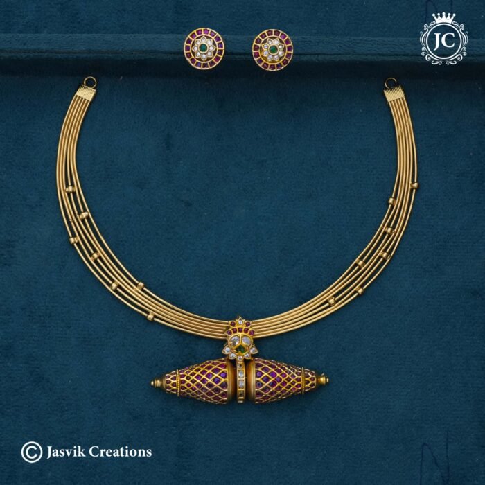 644 Premiu Kandey Mel Neckset - -JCNL644- 1199 (6)