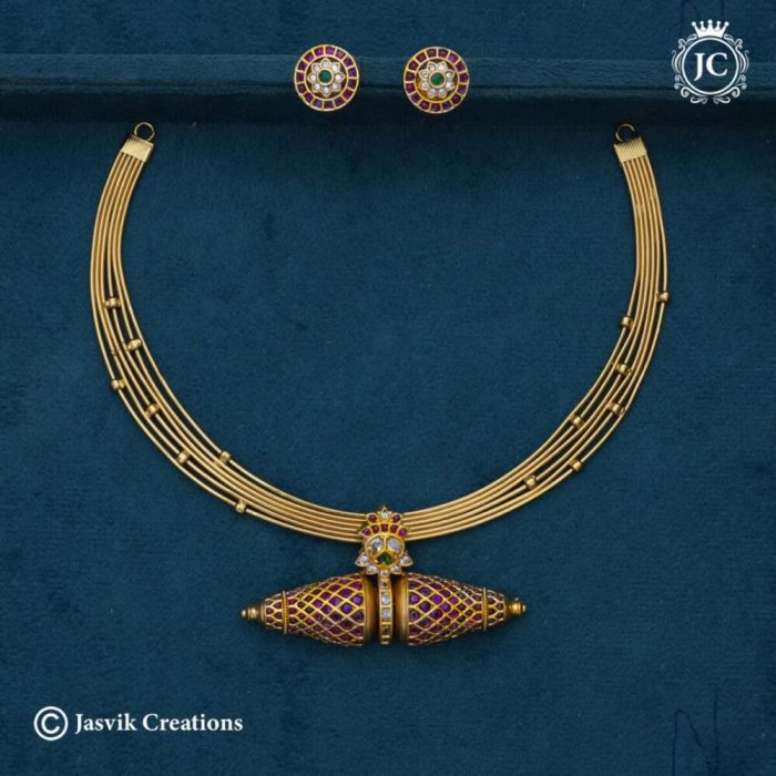 644 Premiu Kandey Mel Neckset - -JCNL644- 1199 (6)