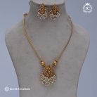647 Matte Finish Pearl Krishnar NEcklace JCNL647 - 650 (3)