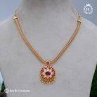 651 Microplatrd Trafdtional NEcklace-JCNL651- 599