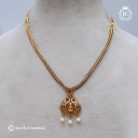 653 Simle Lakshmi Nevklace JCNL653 - 250